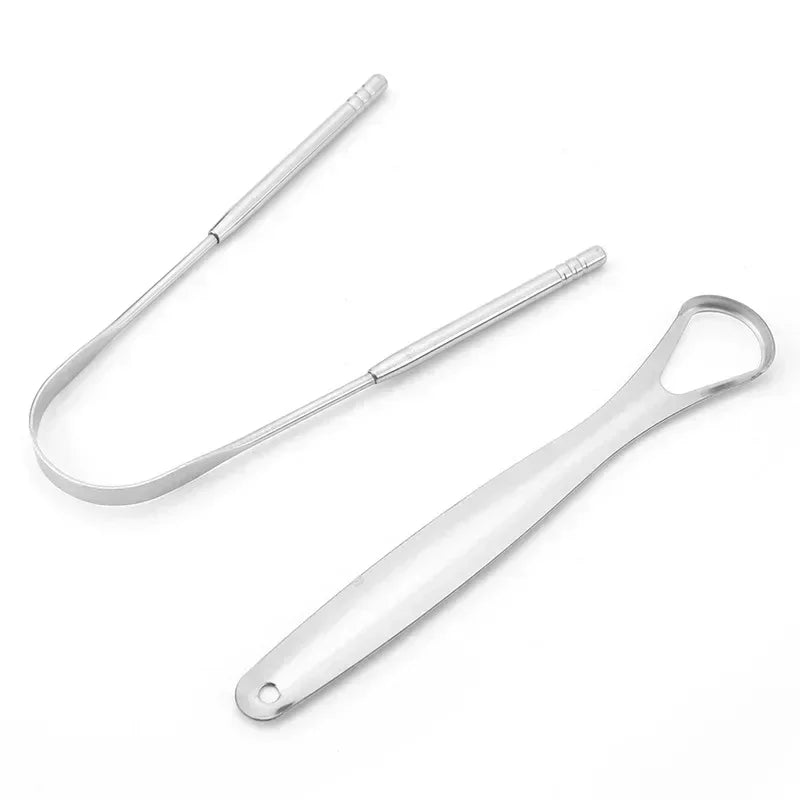 Premium Stainless Steel Tongue Scraper